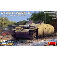 MINIART 35352 STUG III AUSF.G ALKETT PRODUCTION OCTOBER 1943 1/35 SCALE PLASTIC MODEL KIT