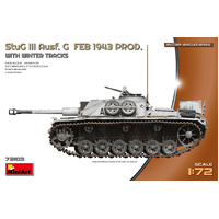 MINIART 72103 STUG III AUSF.G FEB 1943 PRODUCTION 1/72 SCALE PLASTIC MODEL KIT