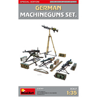 MINIART 53044 GERMAN MACHINE GUNS SET 6 MACHINE GUNS 1/35 SCALE PLASTIC MODEL KIT