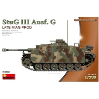 MINIART 72112 STUG II AUSF.G LATE MIAG PRODUCTION 1/72 SCALE PLASTIC MODEL KIT