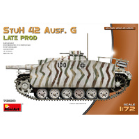 MINIART 72120 STUH 42 AUSF.G LATE PRODUCTION 1/72 SCALE PLASTIC MODEL KIT