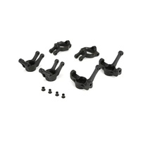 LOSI LOS254005 SPINDLE CARRIERS/ SPINDLES/ HUBS FOR 1:5 4WD DBXL