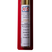 K&S 3401 BRASS TUBING ASSORTMENT