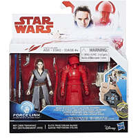 HASBRO STAR WARS REY & ELITE PRAETORIAN GUARD FIGURINE FORCE LINK ACTIVATED