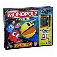 HASBRO MONOPOLY ARCADE PAC-MAN  - FAST DEALING PROPERTY TRADING BOARD GAME