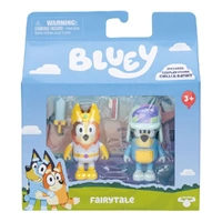 MOOSE BLUEY FAIRYTALE INCLUDES COSPLAY YOUNG CHILLI AND BANDIT FIGURINES