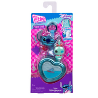 MOOSE REAL LITTLES TINY TINS KEYCHAIN DISNEY LILO AND STITCH