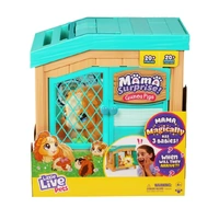 MOOSE LITTLE LIVE PETS MAMA SURPRISE WITH SURPRISE AMOUNT OF BABIES  AND CARRY CAGE