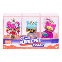 MOOSE XOX KWEENIE 3 PACK QUIRKY - KWEEN OF SUGA, KWEEN OF PLUSHIES, KWEEN OF CAT NAPS