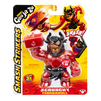MOOSE HEROES OF GOO JIT ZU SMASH STRIKERS SCRUNCHY TERROR BULL