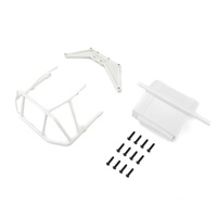 LOSI LOS-4242 REAR BUMPER SET, WHITE, 22S DLM