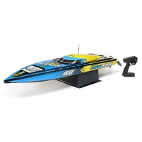 PRO BOAT SUPER SONICWAKE 48INCH 8S BLUE/YELLOW SELF RIGHTING BRUSHLESS RC BOAT, RTR, [PRB08052]