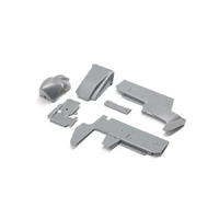 LOSI LOS-1889 BODY PANEL SET SILVER FOR 22S SPRINT CAR