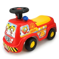 KIDDIELAND DISNEY JUNIOR MICKEY LIGHTS AND SOUNDS MICKEY FIRE TRUCK RIDE ON