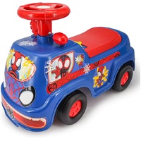 KIDDIELAND MARVEL SPIDEY AMAZING FRIENDS LIGHTS AND SOUNDS ADVENTURE RACER RIDE ON CAR