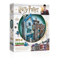 WREBBIT 3D PUZZLE HARRY POTTER - OLILIVANDERS WAND SHOP AND SCRIBBULUS JIGSAW PUZZLE 295PC