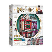 WREBBIT 3D PUZZLE HARRY POTTER - QUALITY QUIDDITCH SUPPLIES AND SLUG AND JIGGERS JIGSAW PUZZLE 305PC