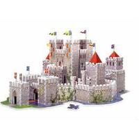 WREBBIT CASTLE AND CATHEDRALS 02016 KING ARTHURS CAMELOT 865PC 3D JIGSAW PUZZLE