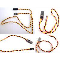 HITEC PN54611S TWISTED 24INCH HEAVY DUTY EXTENTION WIRE FOR SERVO