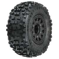 PROLINE PR1182-10 BADLANDS SC TYRES MOUNTED ON RAID 6X30 WHEELS SLASH 2WD/4WD FRONT REAR