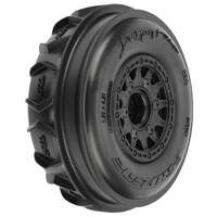 PROLINE 1021210 1/10 DUMONT FRONT PADDLE TIRES RIB 2.2 INCH/3.0 INCH SHORT COURSE SAND TYRES