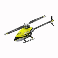 OMPHOBBY M2 V2 DIRECT DRIVE DUAL-BRUSHLESS 3D PERFORMANCE HELICOPTER BNF - YELLOW