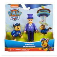 PAW PATROL NICKELODEON HERO PUPS WITH CHASE AND HUMDINGER