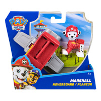 SPIN MASTER NICKELODEON PAW PATROL ACTION PUPS WITH HOVERBOARD AND MARSHALL FIGURINE