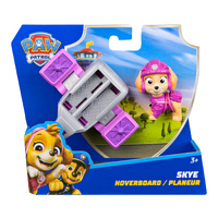 SPIN MASTER NICKELODEON PAW PATROL ACTION PUPS WITH HOVERBOARD AND SKYE FIGURINE