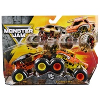 SPIN MASTER MONSTER JAM 6064128 MAX-D XX VS EL TORO LOCO 2 PACK 1/64 SCALE DIECAST MONSTER TRUCKS
