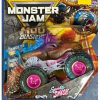 SPIN MASTER MONSTER JAM MUD BLASTERS SPARKLE SMASH 1:64  SCALE TRUCK