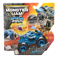MONSTER JAM 6072396 SMASH AND BASH MEGALODON 1/64 SCALE DIECAST MONSTER TRUCK