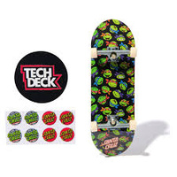 TECH DECK TEENAGE MUTANT NINJA TURTLES SANTA CRUZ 1 OF 2 2025 FINGERBOARD 96MM