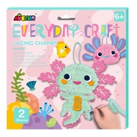AVENIR EVERYDAY CRAFT LACING CHARMS - AXOLOTL