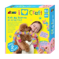 AVENIR I LOVE CRAFT KNIT MY SCARVES KIT