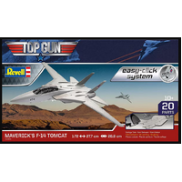REVELL 04966 F-14 TOMCAT TOP GUN EASY CLICK 1/72 SCALE PLASTIC MODEL KIT 