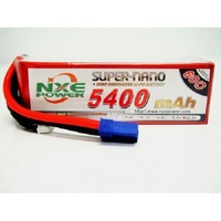 NXE 6S5400 5400MAH 60C 6 CELL 22.2V 60C DISCHARGE LIPO BATTERY WITH EC5 CONNECTOR