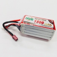 NXE 1500MAH 14.8V 4S 30C SOFT CASE WITH DEANS PLUG [1500SC304SDEAN]