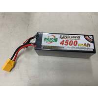 NXE 6S4500 4500MAH 50C 6 CELL 22.2V 50C DISCHARGE LIPO BATTERY WITH XT90