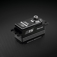 POWER HD S15 HV 7.4V BRUSHLESS SERVO SILVER [PHD-S15-S]