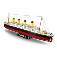 SLUBAN TITANIC BIG SCALE  1/350 SCALE BUILDING BLOCK SET 2401 PIECE - B1122