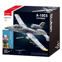 SLUBAN B1362 A-10CS 1/44 SCALE 701 PIECE BUILDING BLOCK SET