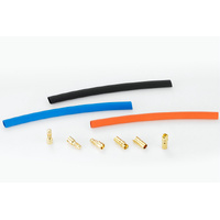 HOBBYWING 3.5MM MOTOR CONNECTOR 3 SET MALE/FEMALE AND HEATSHRINK