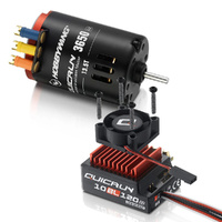 HOBBYWING COMBO QR10BL120 SD G2 BRUSHLESS SENSORED ESC AND QR3650SD G2 10.5T MOTOR [38020381]
