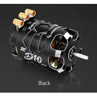HOBBYWING XERUN D10 10.5T SENSORED BRUSHLESS MOTOR BLACK 1/10 DRIFT SPEC [30401134]