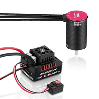 HOBBYWING QUICRUN 3660SL G3 3700KV MOTOR AND 10BL120 G2 120A ESC  BRUSHLESS SYSTEM COMBO FOR 1/10 SPORT [38030211]