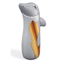 BESTWAY INFLATABLE ANIMAL BOP BAGS GREY SHARK