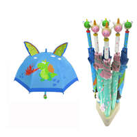 KAPER KIDS WOODEN HANDLE UNICORN UMBRELLA