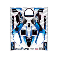 UPGRADE RC GRAPHIC SET FOR LOSI PROMOTO MX EXUDE BLUE UPG-14044