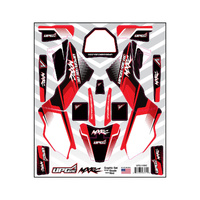 UPGRADE RC GRAPHIC SET FOR LOSI PROMOTO MX EXUDE RED UPG-14045